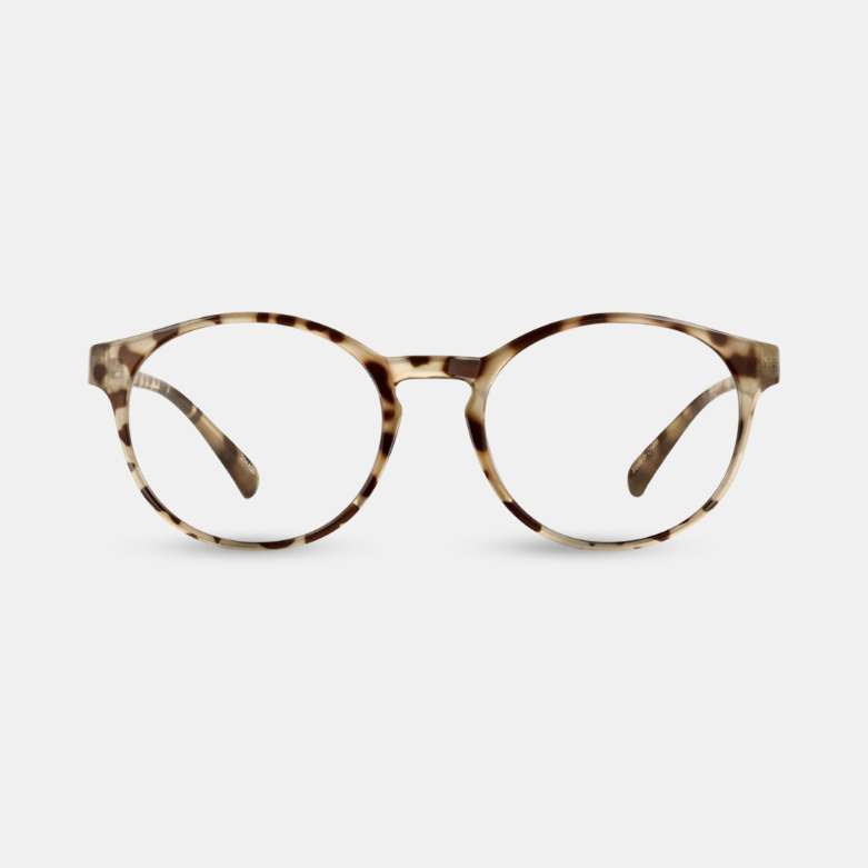 Tortoiseshell Round Glasses 02