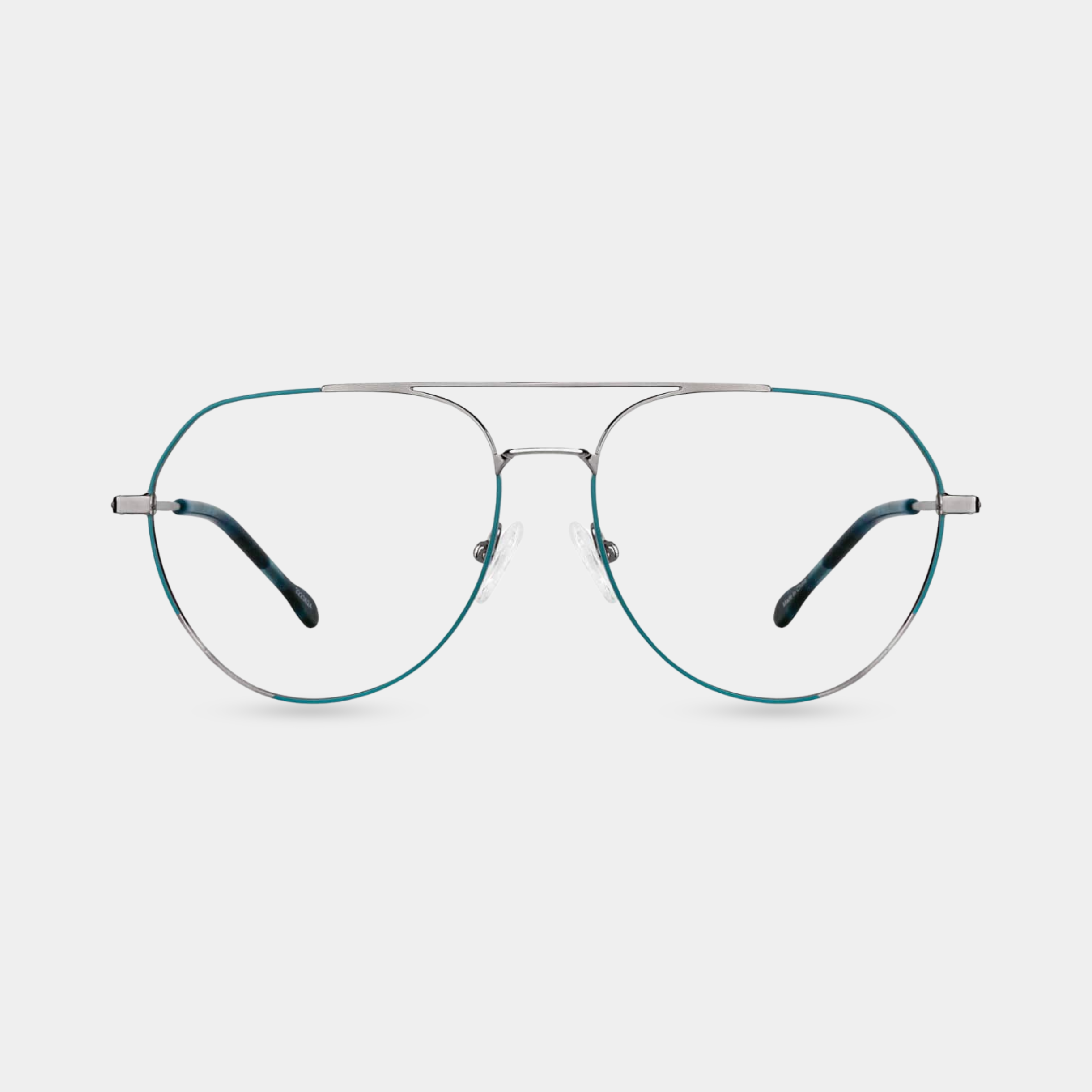 Aviator Glasses – Stainless Steel, Lightweight, Full-Rim | Diamond Face Shape | DFS-AVT-001