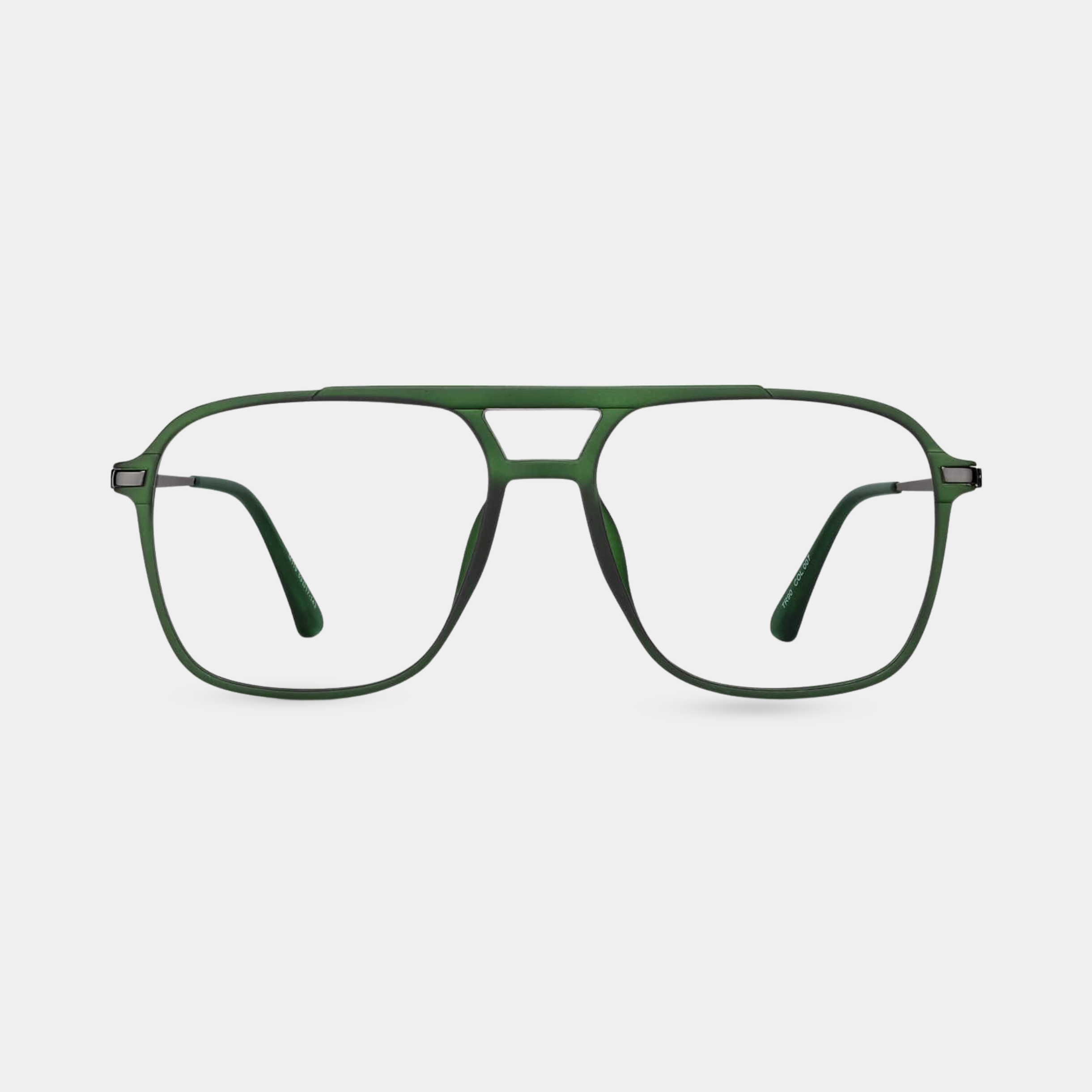 Aviator Eyeglass Frames – Mixed Material, Full-Rim, Lightweight | Diamond Face Shape|DFS-AVT-005
