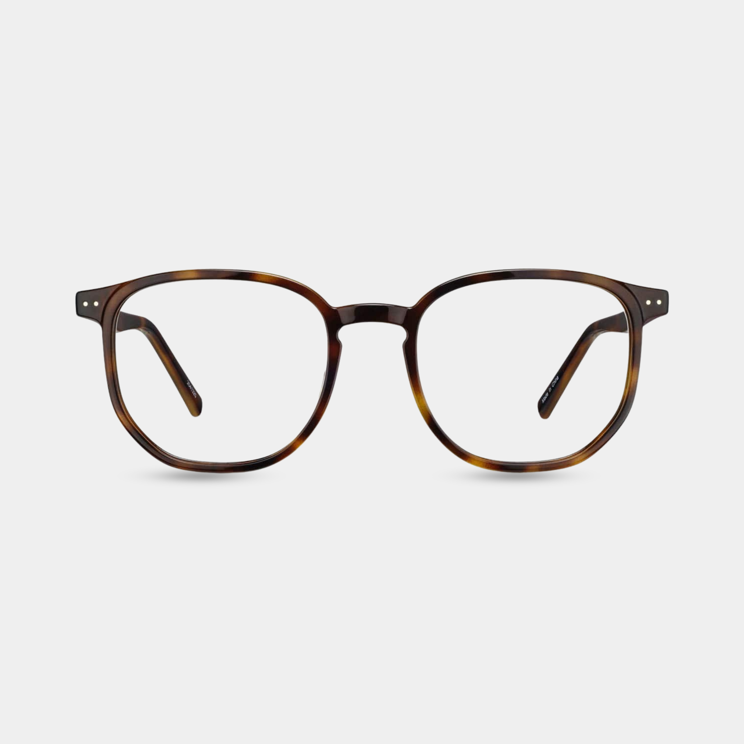 Round Glasses – Mixed Material, Full-Rim, Lightweight | Diamond Face Shape| DFS-RND-002